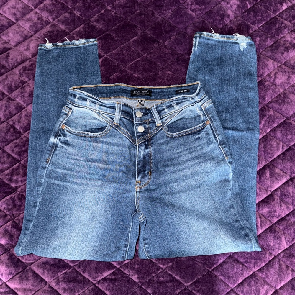 Judy Blue Light Blue Slim Fit Jeans